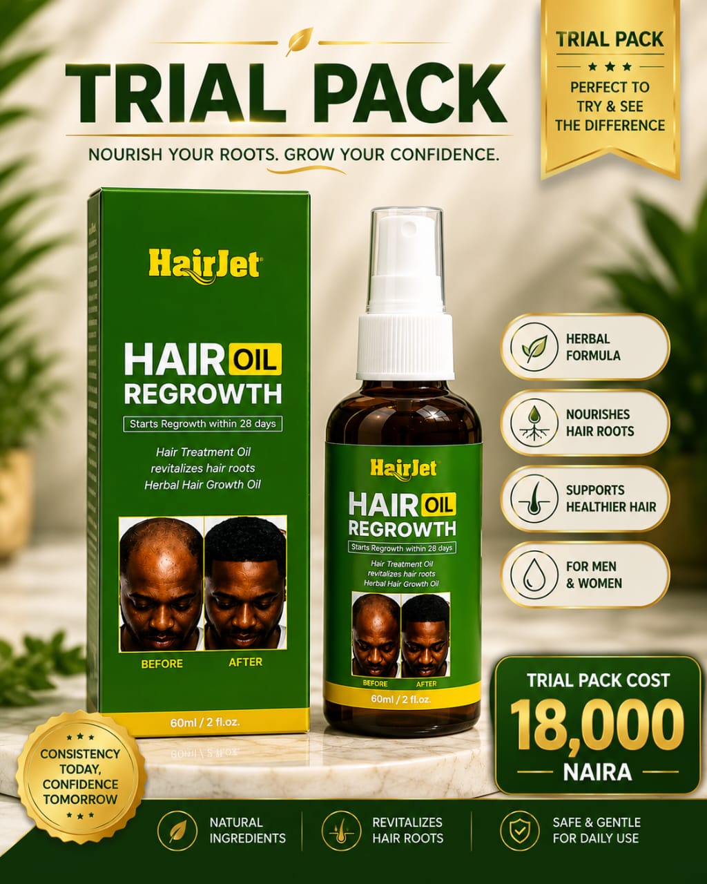 TRIAL PACK (1 BOTTLE)